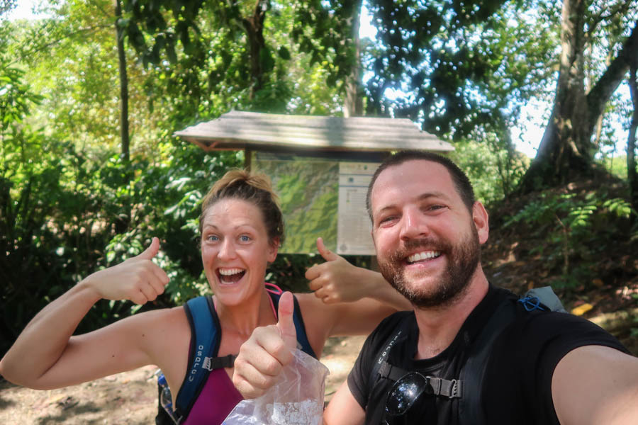 hiking to the ciudad perdida in colombia