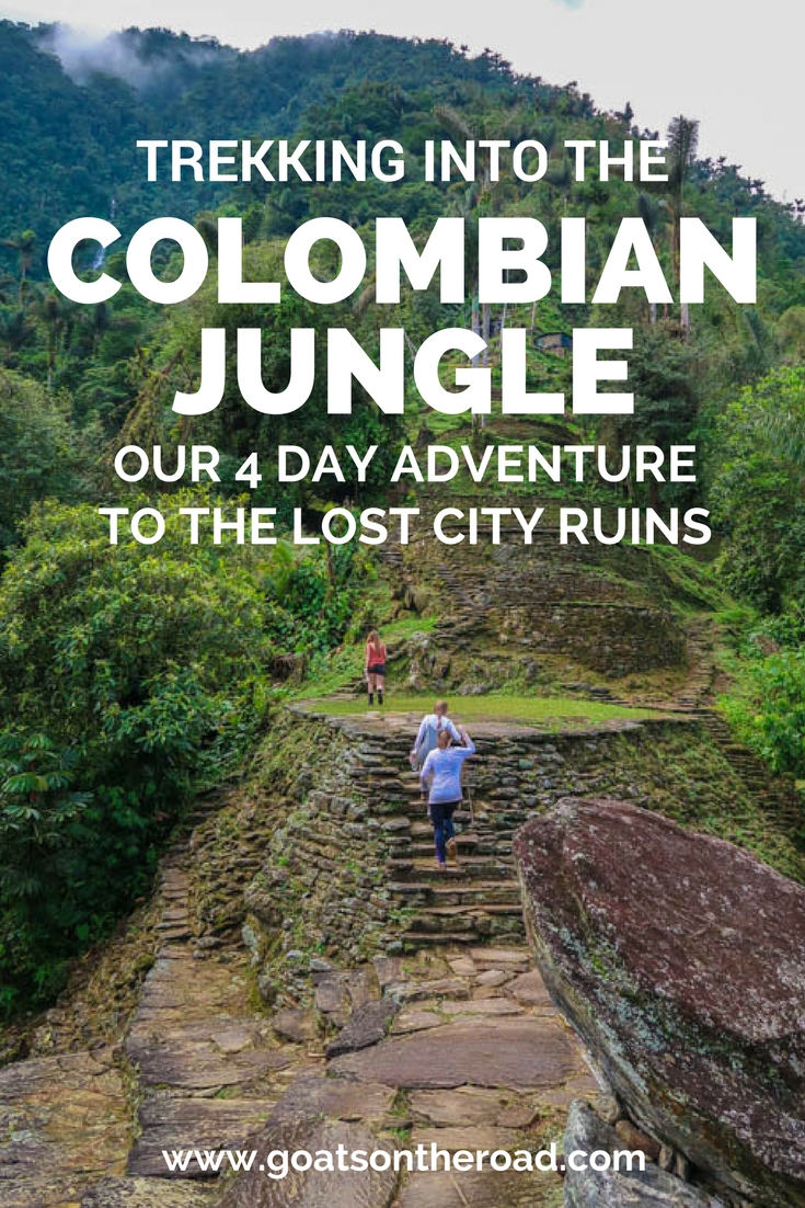 Trekking Into the Colombian Jungle- Our 4 Day Adventure to The Lost City Ruins (1)