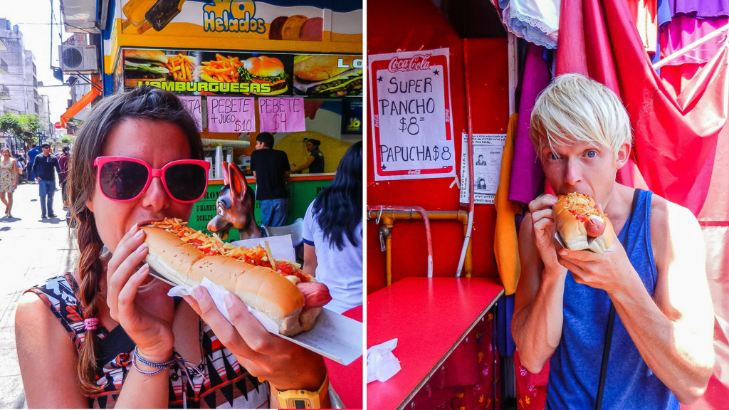 travel to chile eat panchos