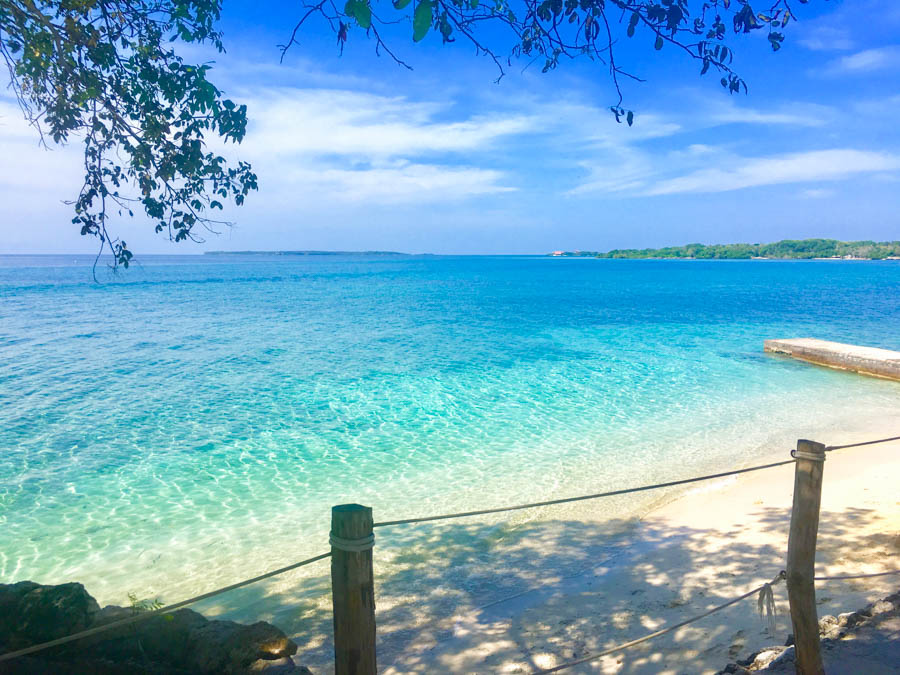 Traveling to Isla Grande, Colombia in the Rosario Islands is one of the top things to do in Cartagena.