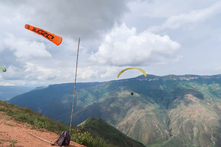 travel to san gil paragliding