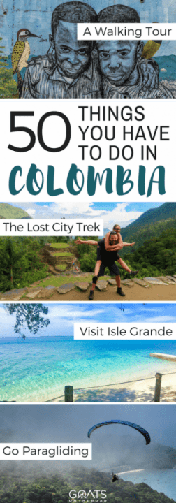 50 Things You Have To Do In Colombia