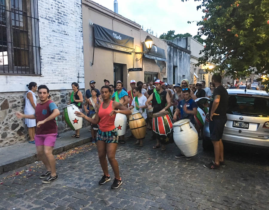 candombe dancing in colonia uruguay