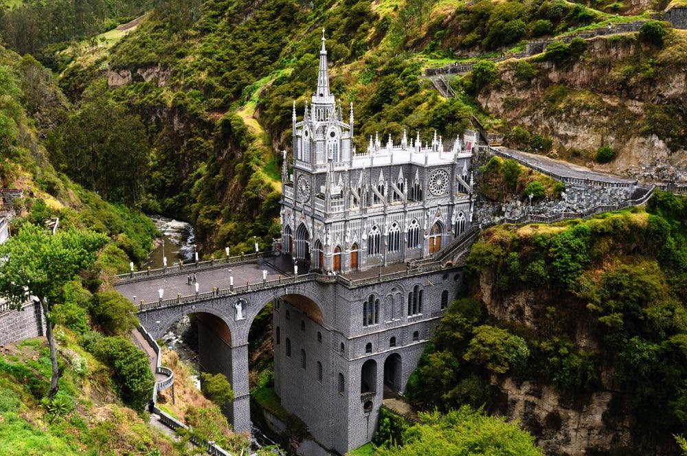 las lajas church in colombia