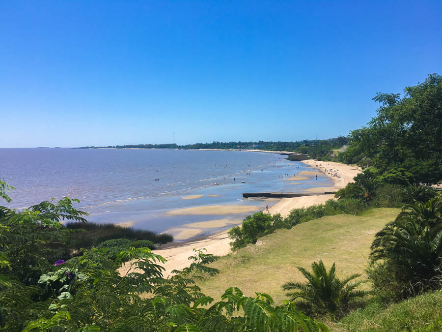 travel to colonia uruguay swim in the river