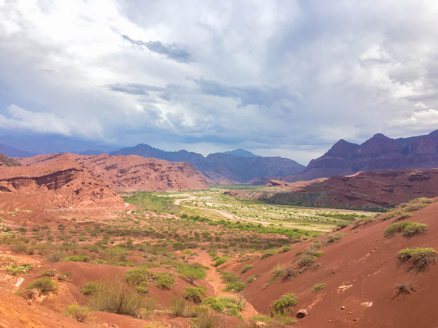 travelling by car from salta to cafayate argentina road trip