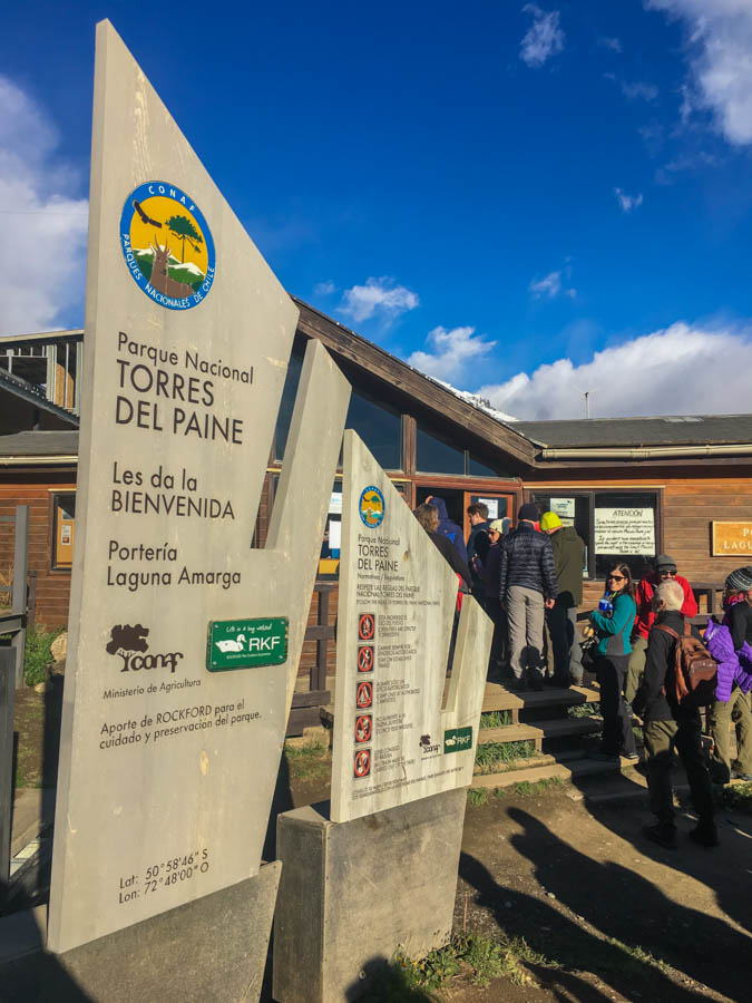 Entrance To Torres del Paine