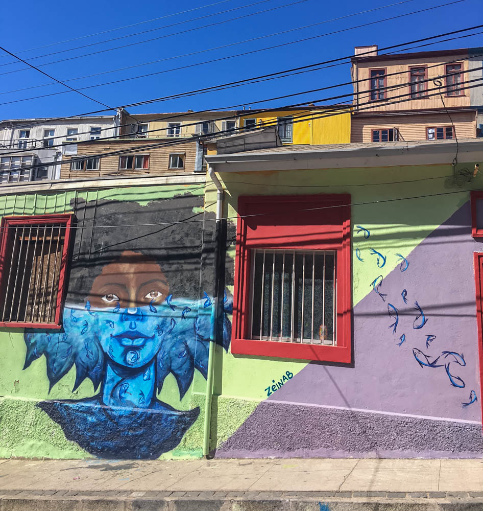 Valparaiso Chile Street Art Mural