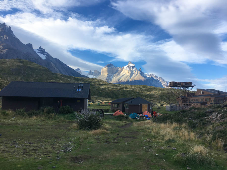 paine grande campsite torres del paine chile