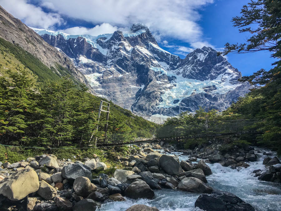 hiking the frances valley O circuit trek torres del paine