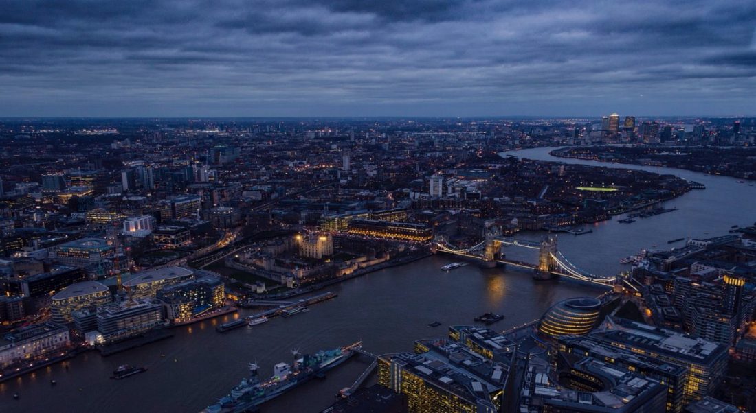 London From The Sky