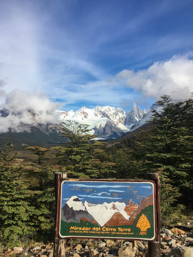 travel to el chalten hiking laguna torre