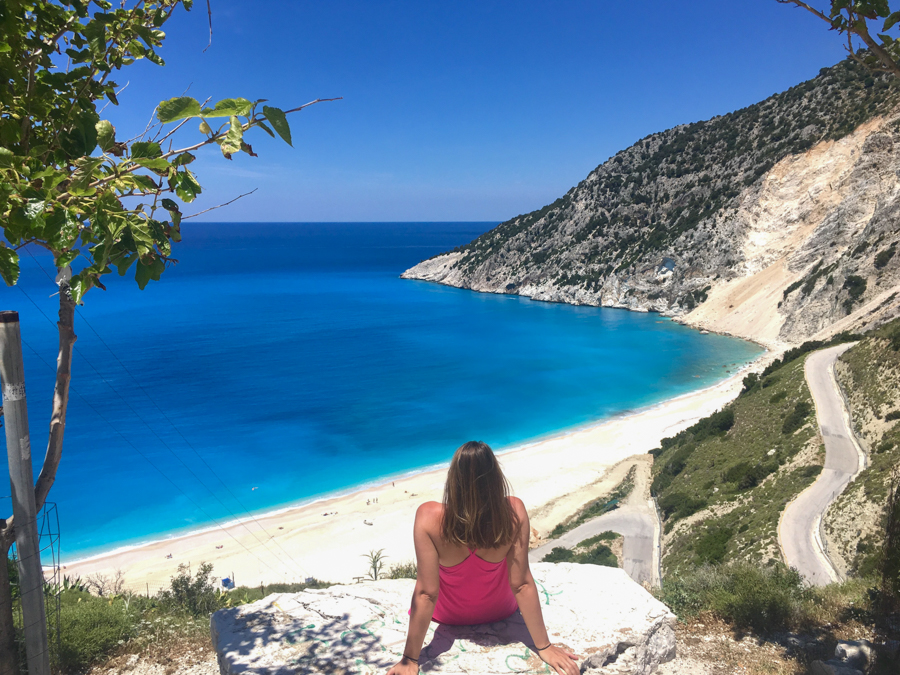 travel to kefalonia greece myrtos beach