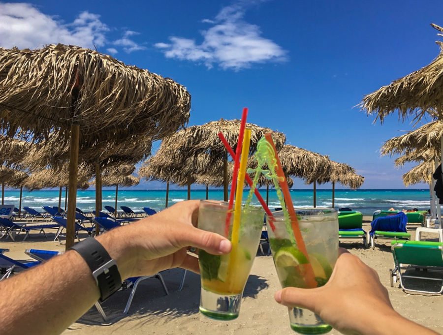 Visiting Alykes Beach is one of the best things to do In Zakynthos.
