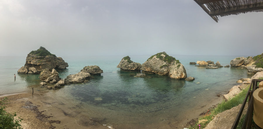 Porto Azurro on a Cloudy Day Things To Do in Zakynthos