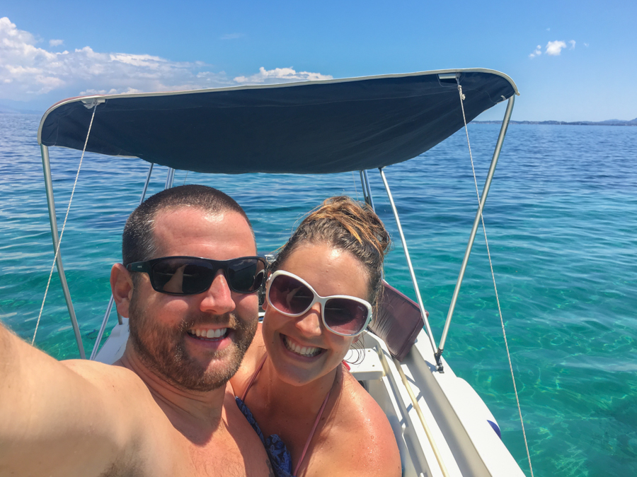 travel to corfu greece rent a boat 