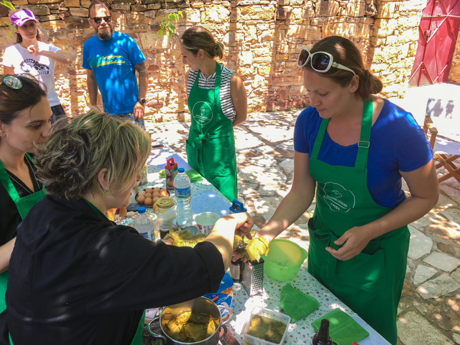 travel to chios greece cooking lessons