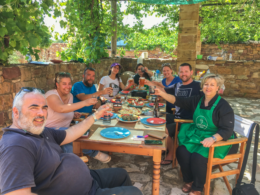 travel to chios greece cooking lessons