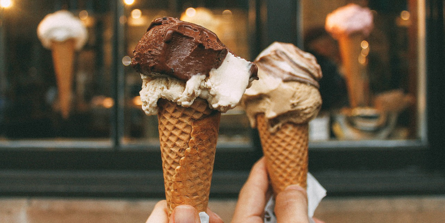 Gelato from one of the best restaurants in Floraence Italy