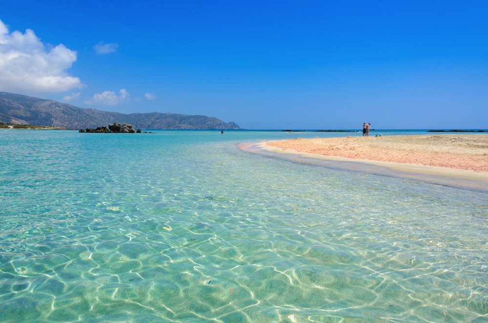 Elafonisi Beach is one of the best Crete beaches.