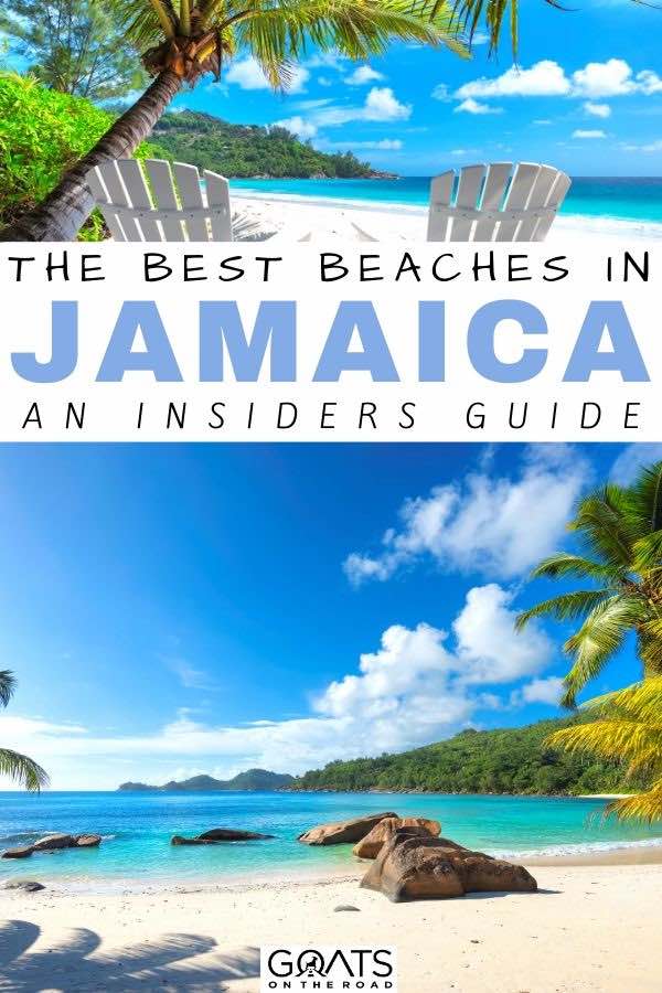 highlights of Jamaica with text overlay the best beaches