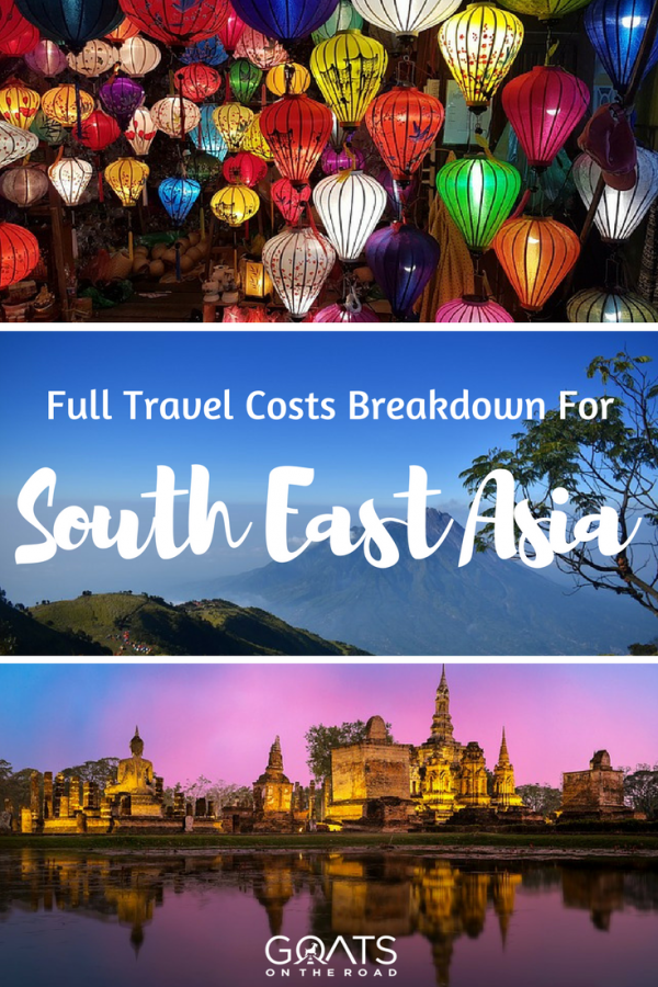 south east asia trip cost