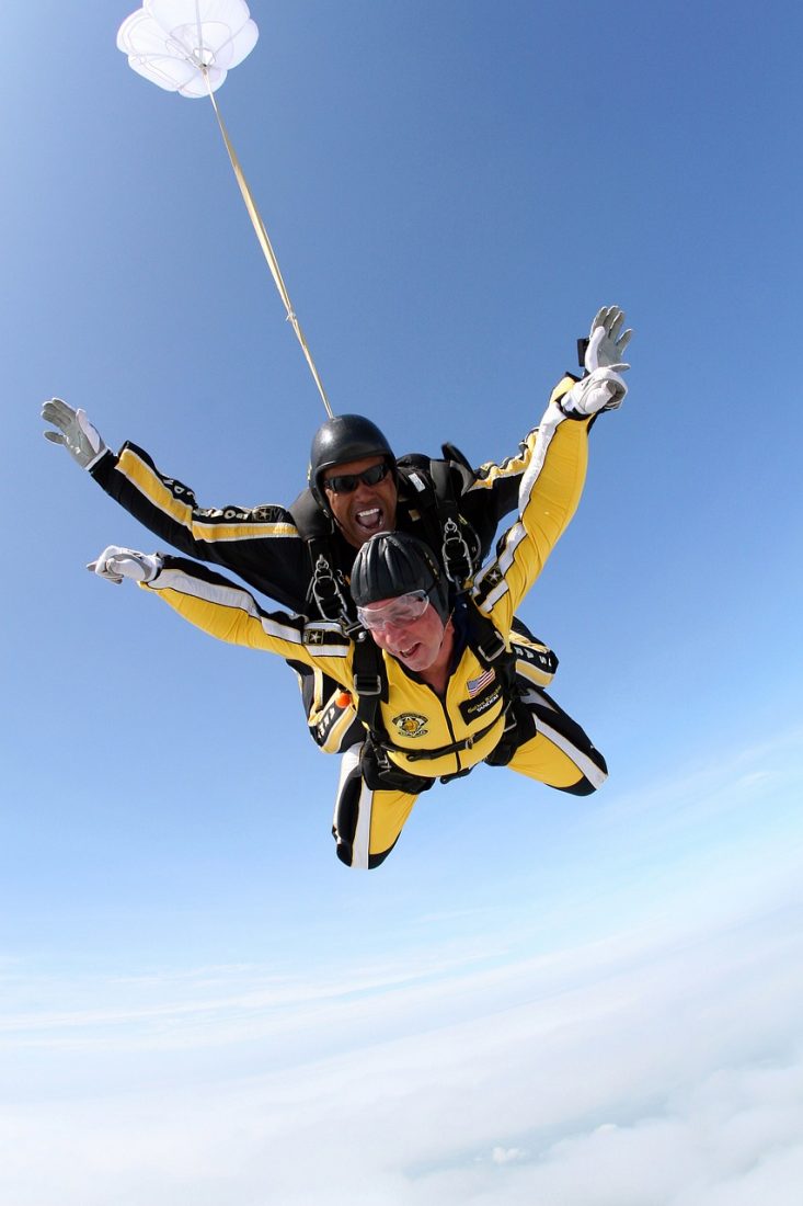 skydiving in the middle east