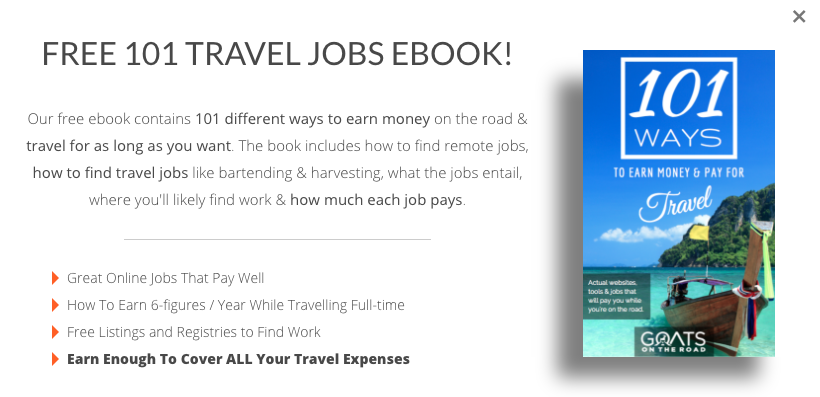 Online Jobs Get our Free Ebook 101 Jobs To Pay For Travel