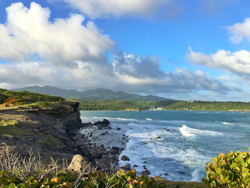 living in grenada caribbean coastline
