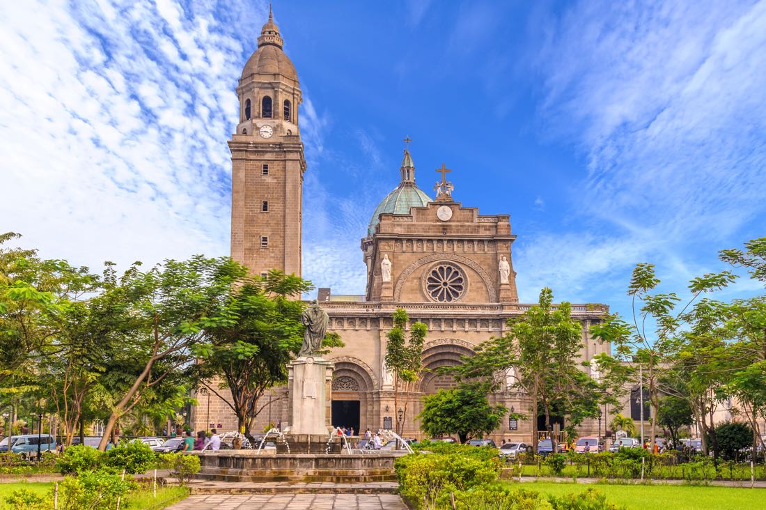 manila cathedral places to visit in manila