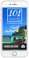 101 travel jobs ebook by  Goats On The Road on an iphone screen