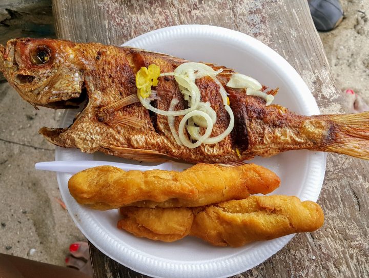 Escoveitch Fish and Festival foods to eat in jamaica
