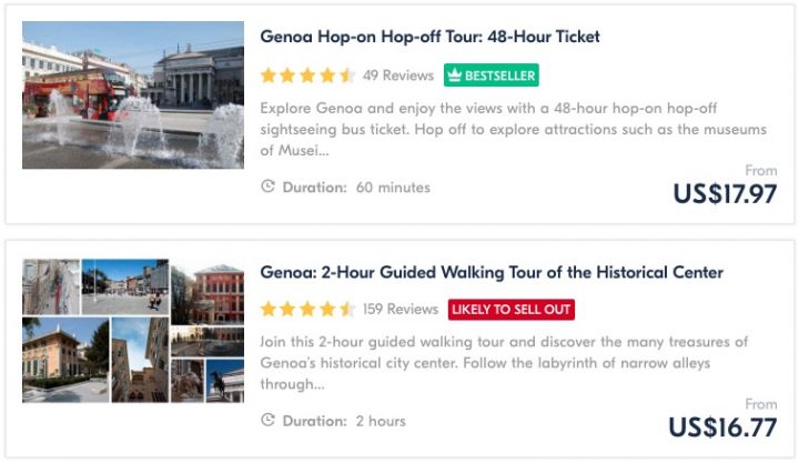 Get Your Guide Genoa Tours