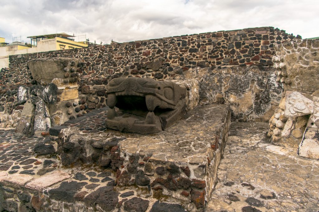 visiting templo mayor is one of the things to do in mexico city
