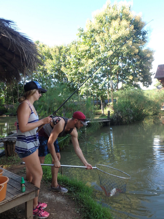 Piranha fishing