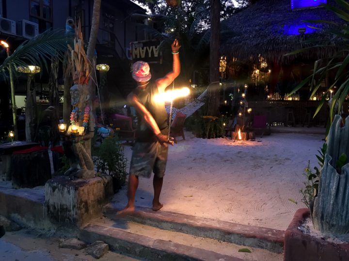 Fire shows - one of the things to do in Koh Lipe