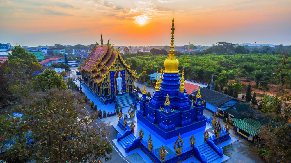 The Blue Temple in Chiang Rai