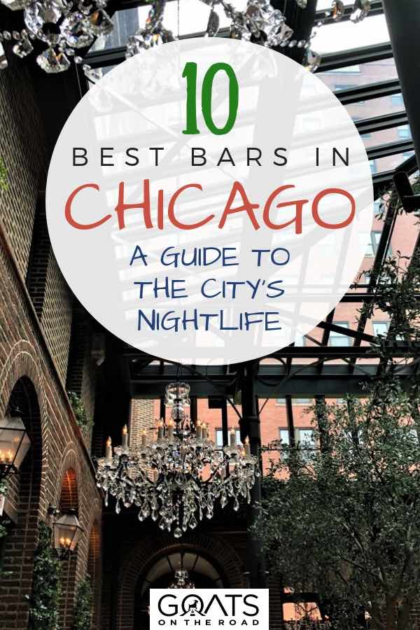 Looking for the best places to eat and drink in Chicago? Well here they are! Here’s all the best Chicago cocktails spots and craft beer bars - a visit to these places is definitely one of the best things to do in Chicago | #visitchicago #bestbars #craftbeer #chicago #illinois #bestofchicago #windycity usatravel #travel #cocktails #happyhour 3 Arts Club Café with text overlay 10 Best Bars In Chicago