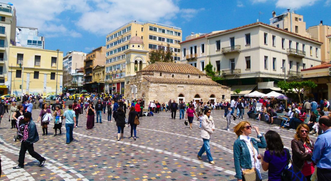 things to do in greece visit monastiraki square