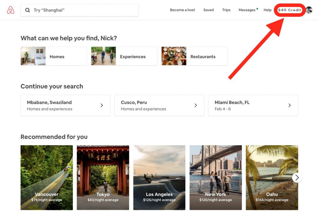 $40 Airbnb Coupon 2019