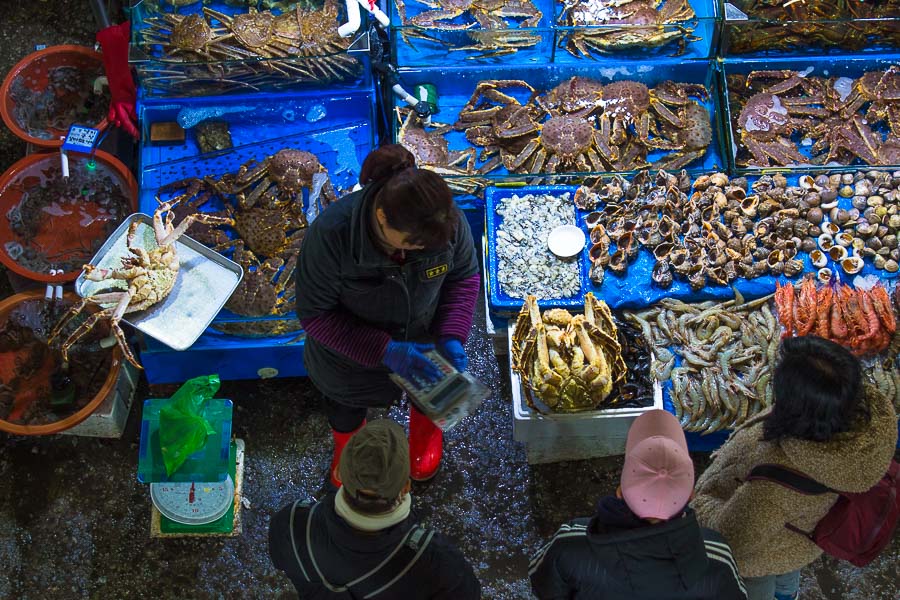 Noryangjin Fish Market is one of the best places to visit in seoul