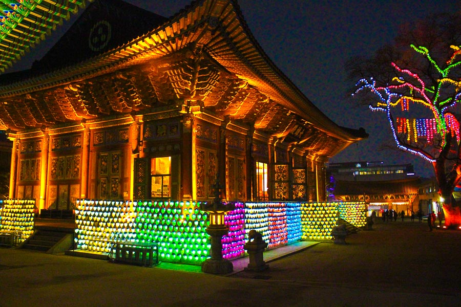 Jogyesa Temple in one of the top places to visit in Seoul
