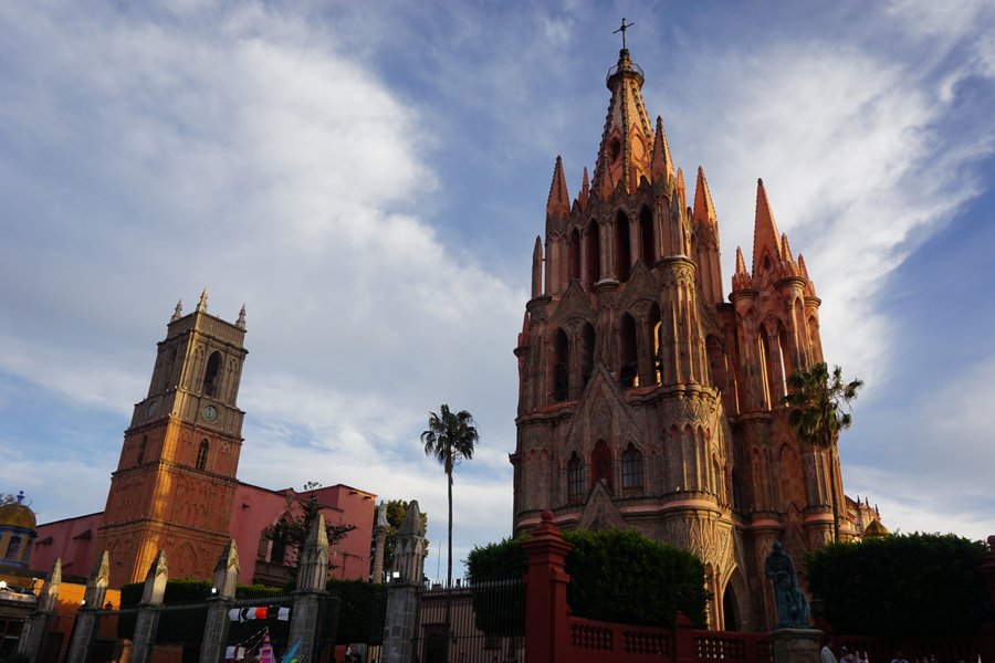 visiting the plaza is one of the best things to do in san miguel de allende