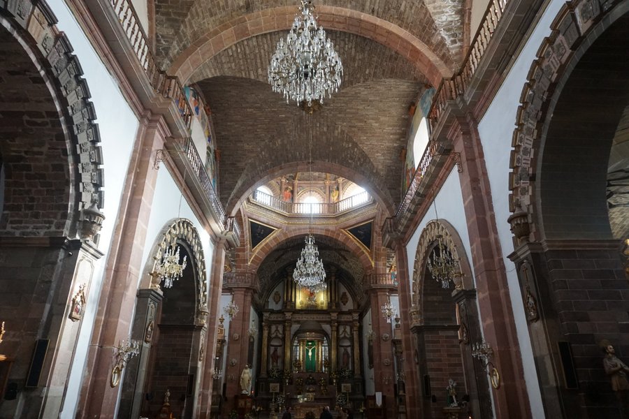 the parish church of san miguel de allende 