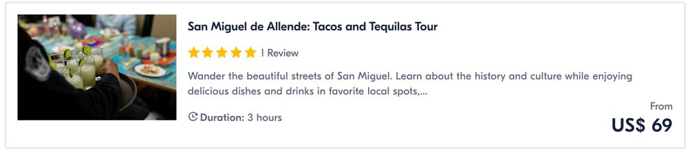 food tour in san miguel de allende