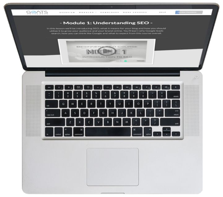 SEO Course Laptop 2
