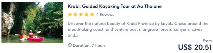 kayaking in krabi one of the best things to do in krabi take a tour
