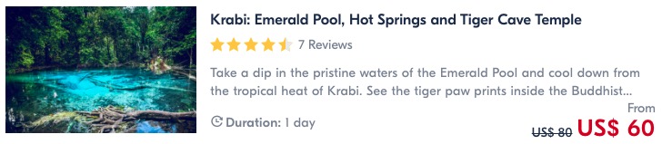 things to do in krabi tours
