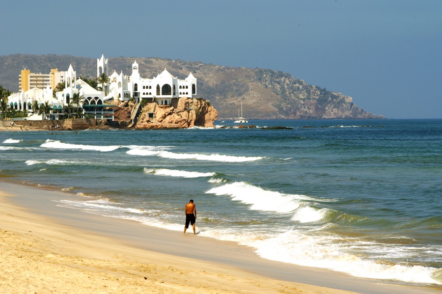 visiting the beach is one of the top things to do in mazatlan mexico