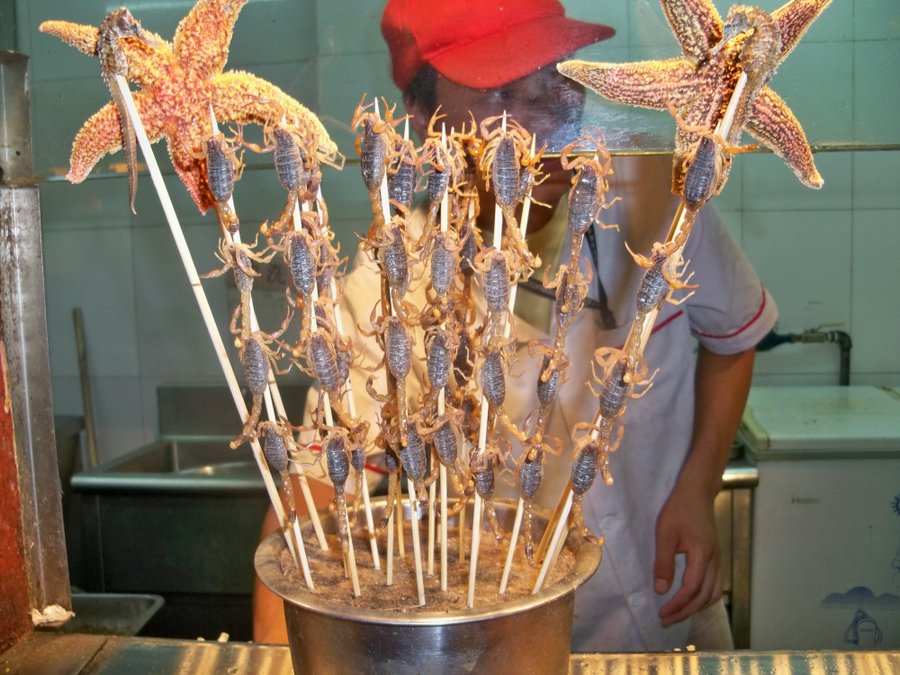 Wangfujing Night Market is one of the best things to do in beijing